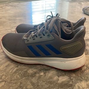 Adidas Mens Duramo 9 EE6924 Gray Running Shoes Sneakers Size 6